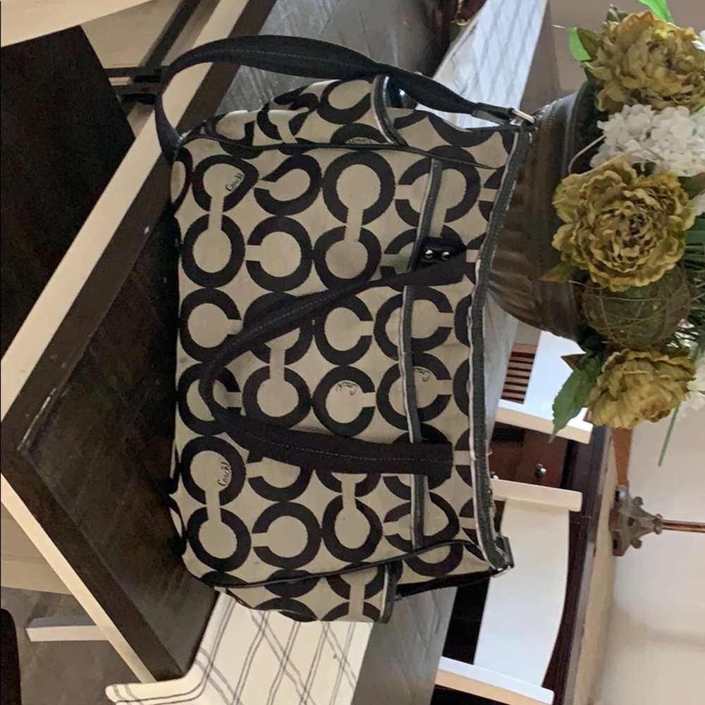 Coach diaper bag